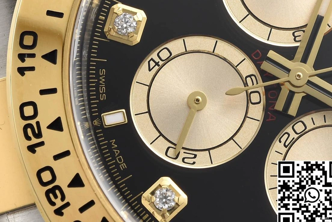 Gold Bezel Rolex Diamond Cosmograph Daytona Hourmarker M126503 Clean Factory 0105